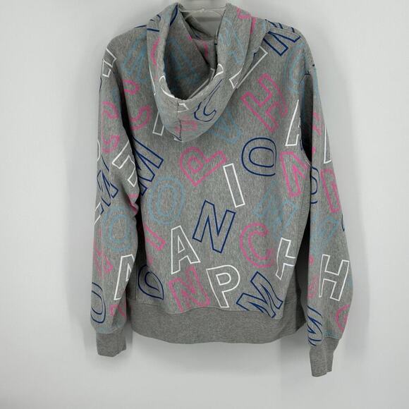 Champion Hoodie Mens Large Reverse Weave Multicolor All-Over Print Pullover - Picture 7 of 14